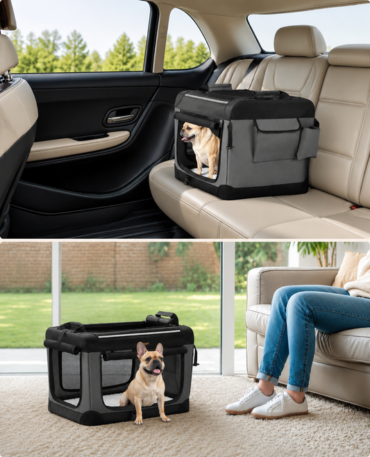 Faltbare Transportbox für Hunde & Katzen