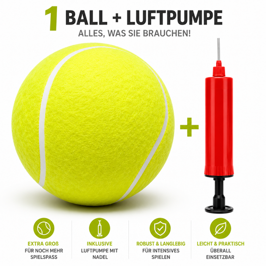 Riesen Tennisball für Hunde