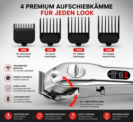 Profi Schermaschine für Hunde & Katzen