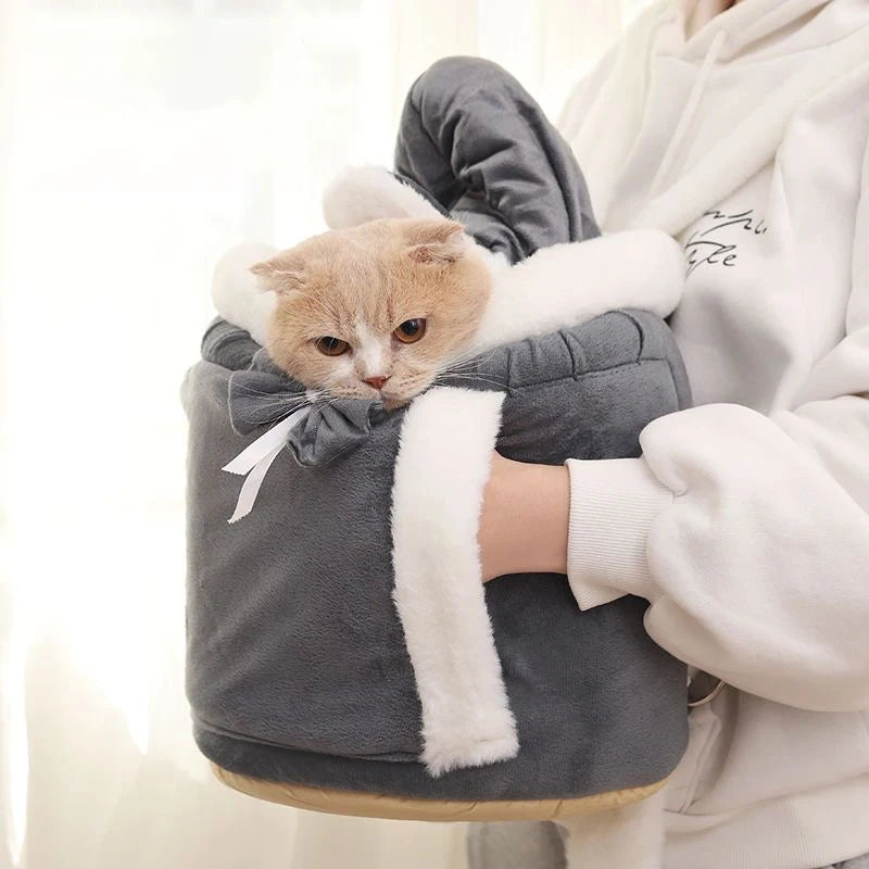 2-in-1 Haustier Rucksack & Bett
