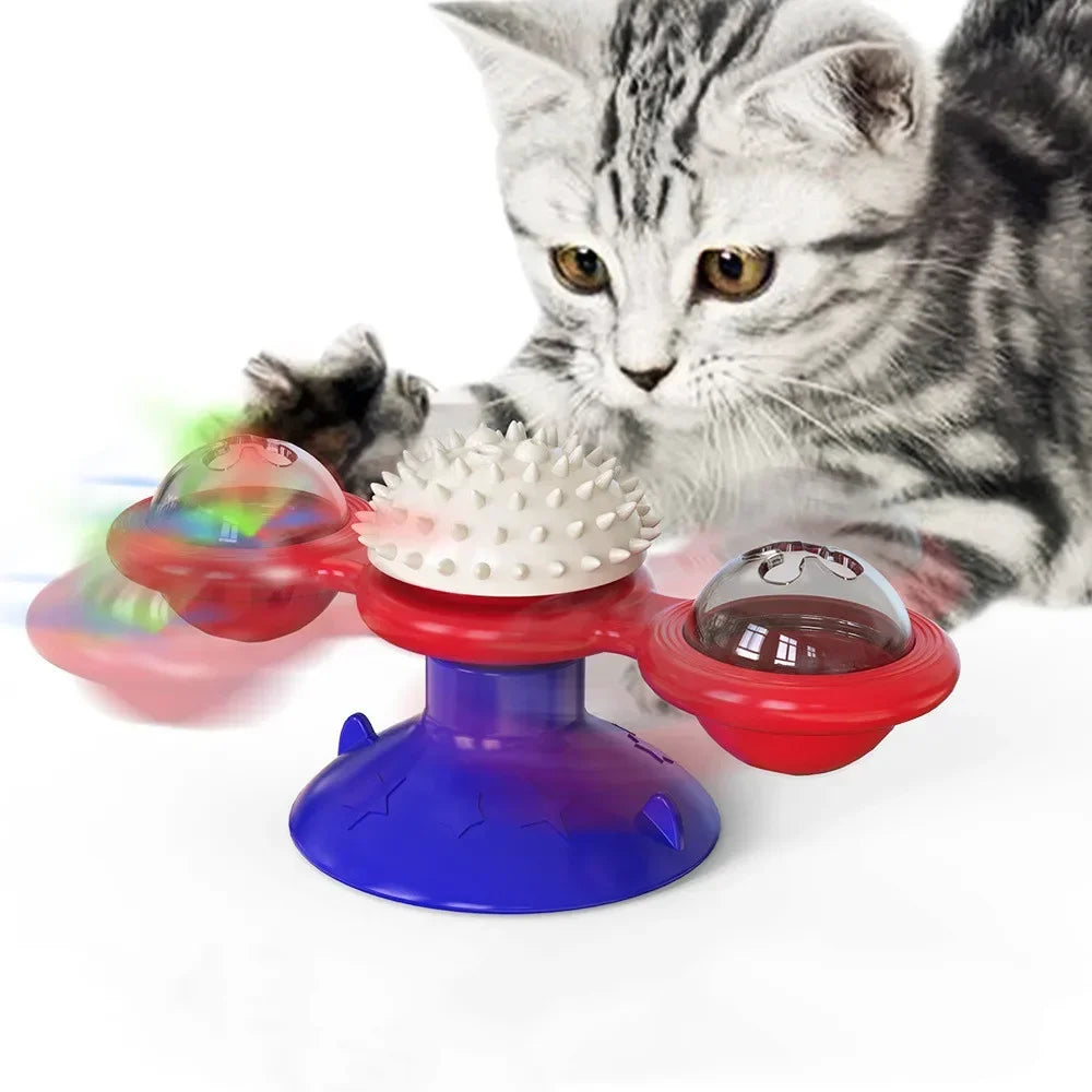 Wand-Kreiselspielzeug für Katzen