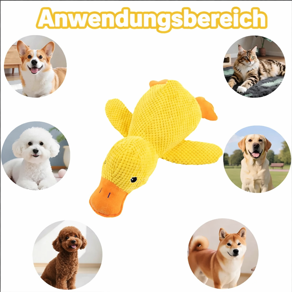 Beruhigendes Enten Hundespielzeug