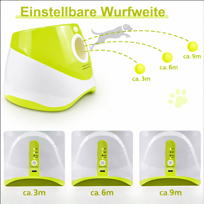 Automatischer Ballwerfer für Hunde