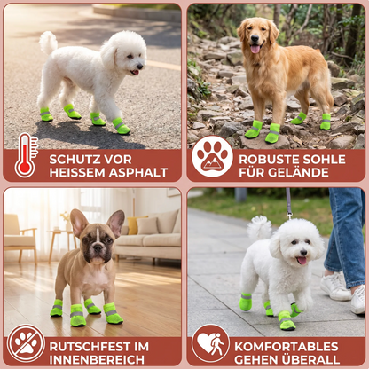 Pfotenschutz Hundeschuhe 4er-Set