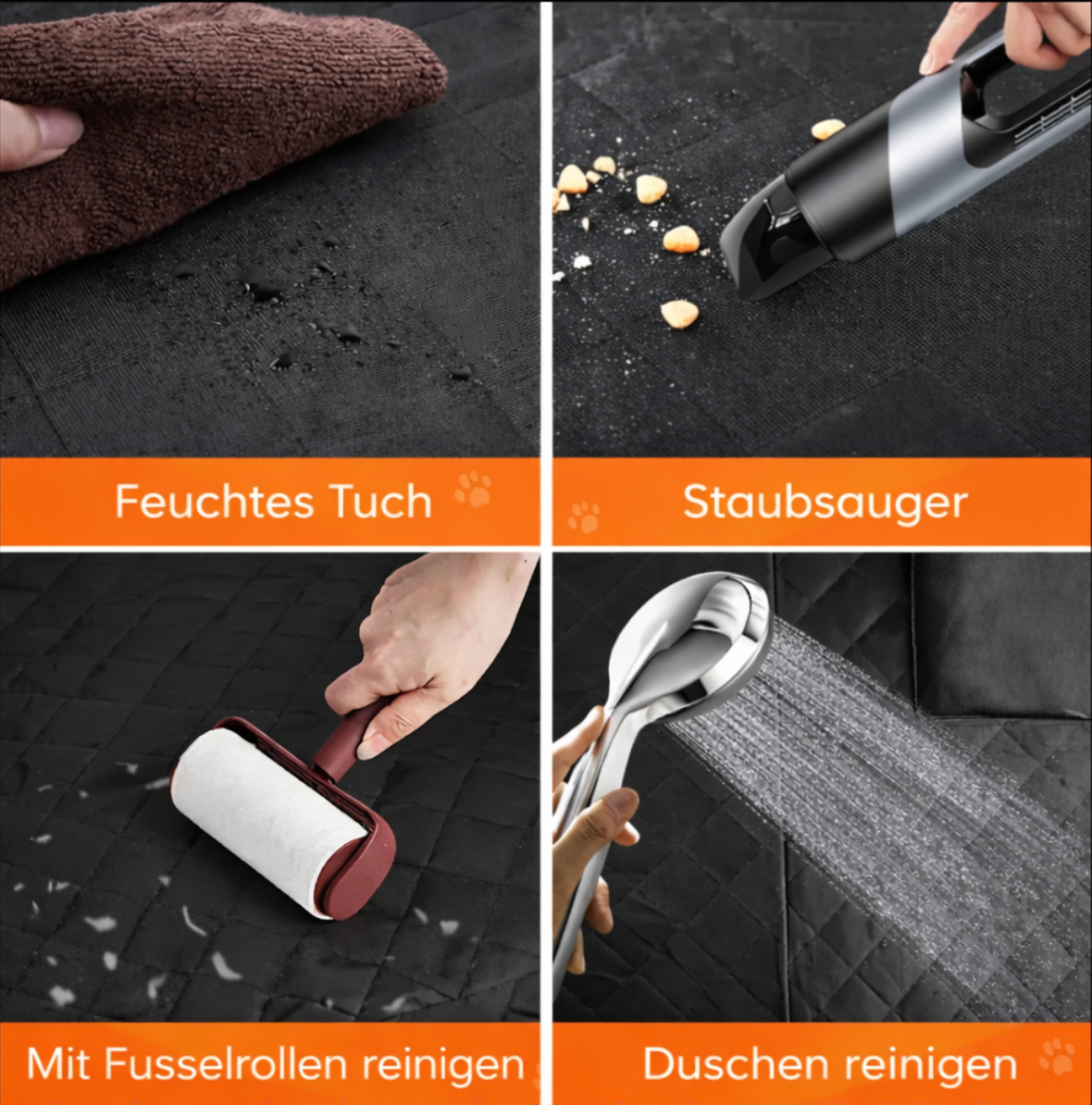 Wasserdichter Autositzbezug & Hundehängematte