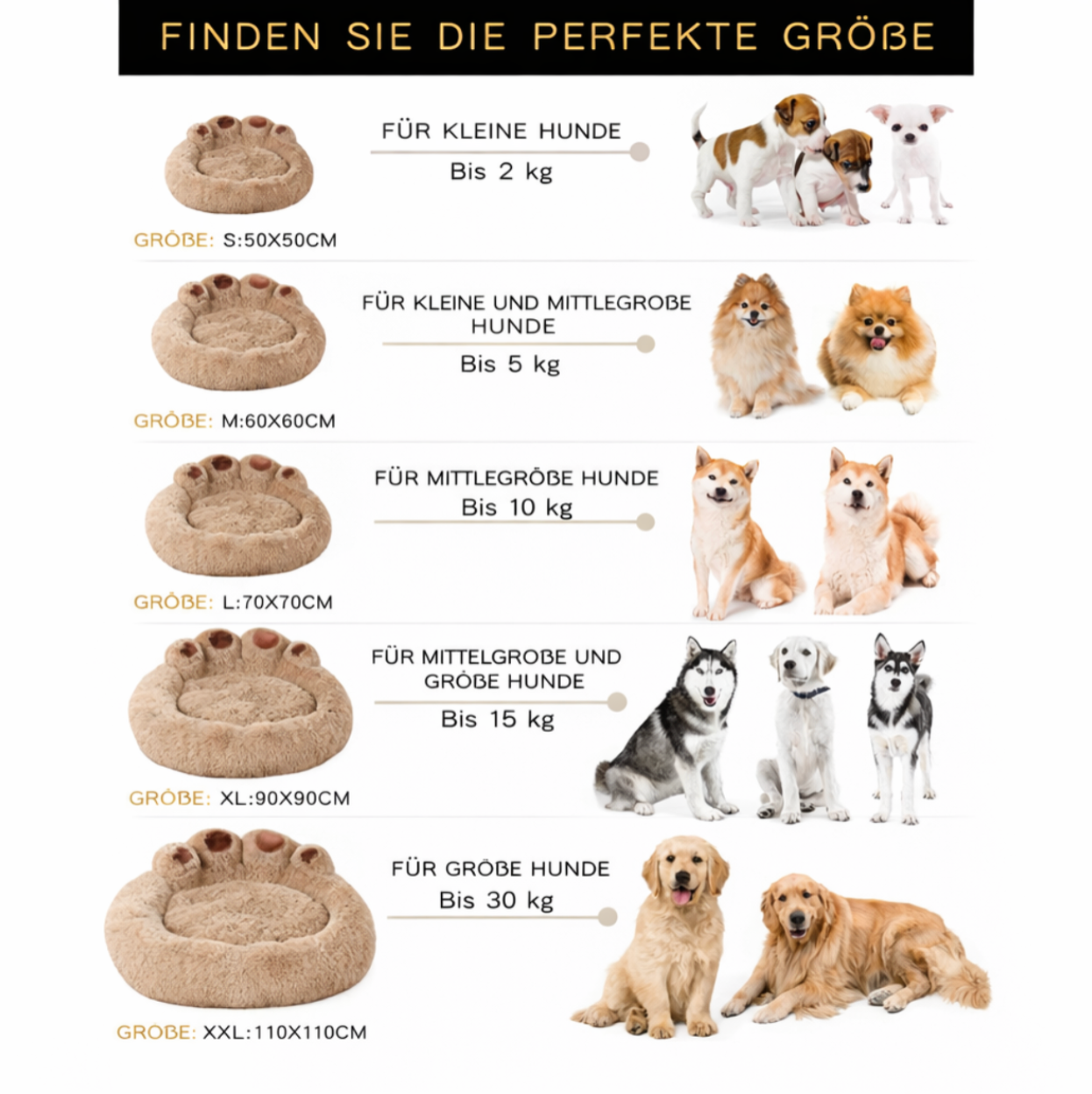 Fluffy Haustierbett