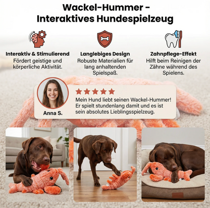 Wackel-Hummer Hundespielzeug