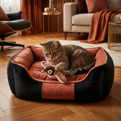 Interaktiver Flattervogel für Katzen