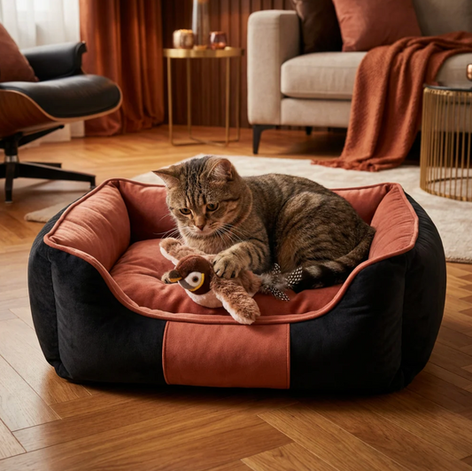 Interaktiver Flattervogel für Katzen