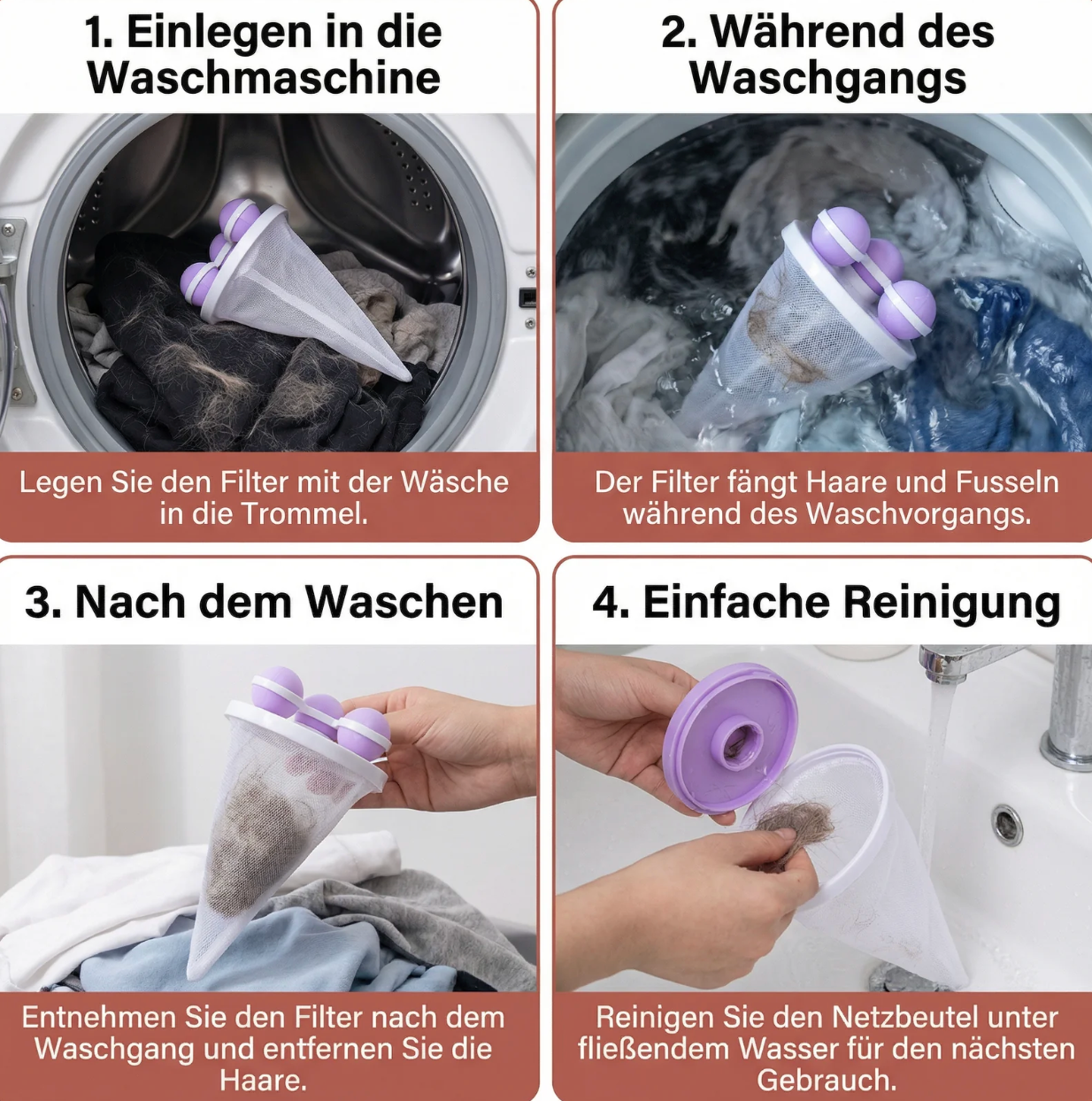 Waschmaschinen Tierhaarfänger