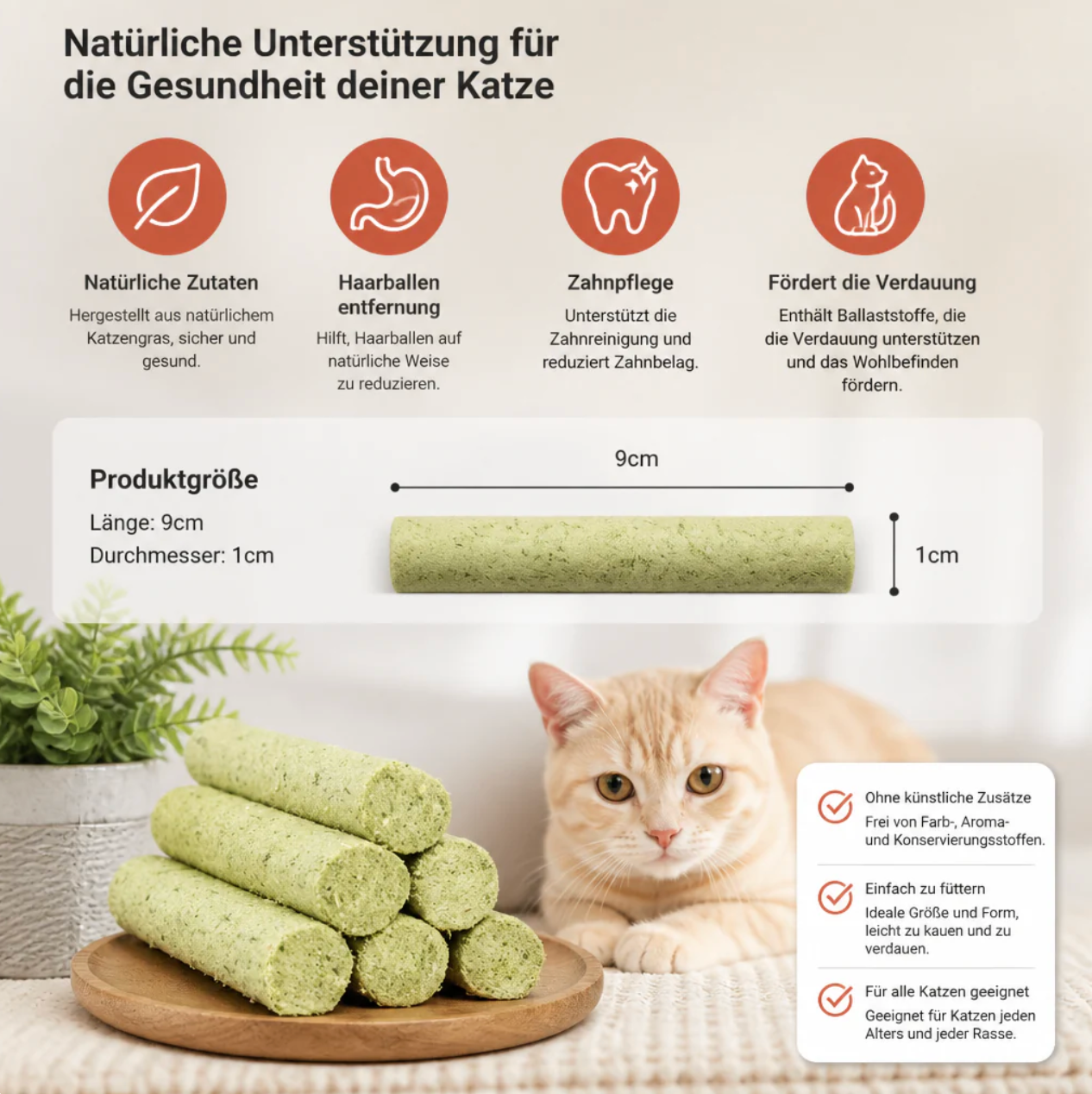 Katzengras Kausticks