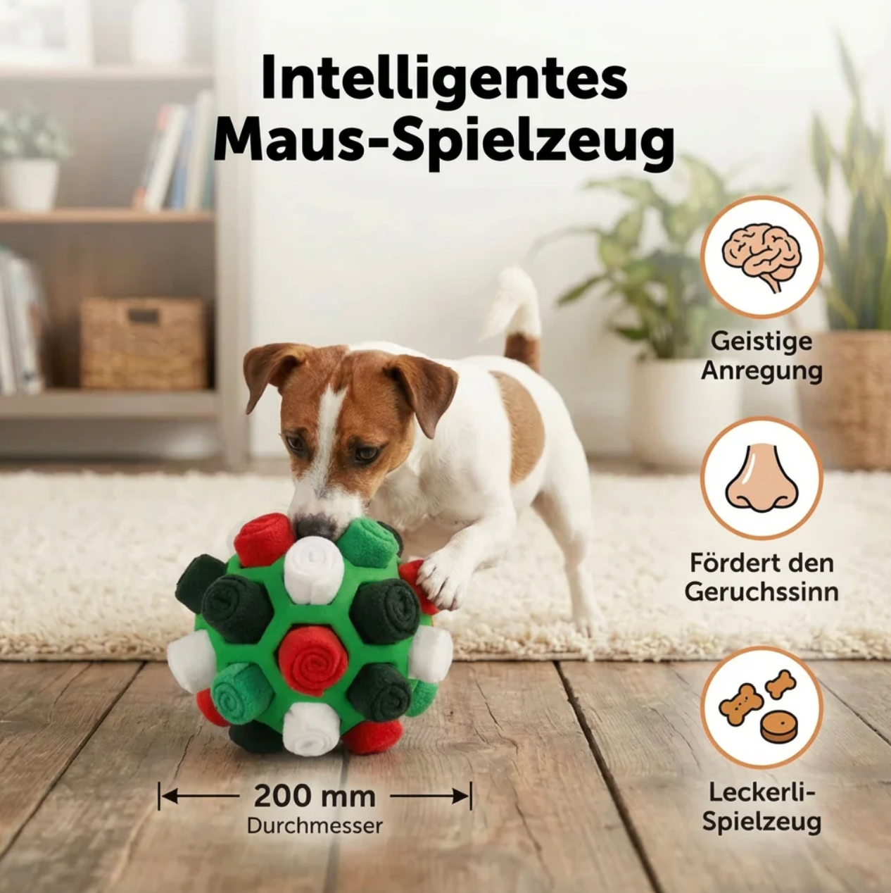 Schnüffelball für Hunde