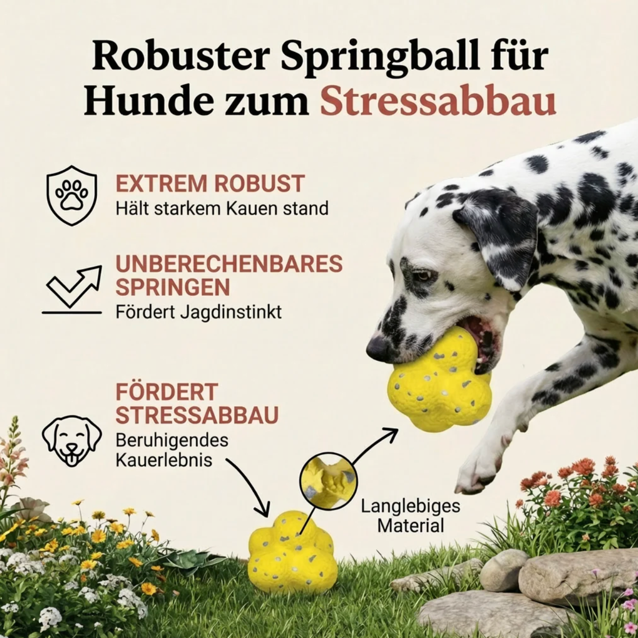 PowerBounce Hundeball