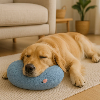 Mondförmiges Kuschelkissen für Hunde & Katzen