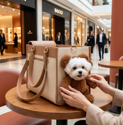 Teddy-Tragetasche für Hunde & Katzen