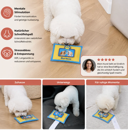 Schnüffel-Feuchttücher für Hunde