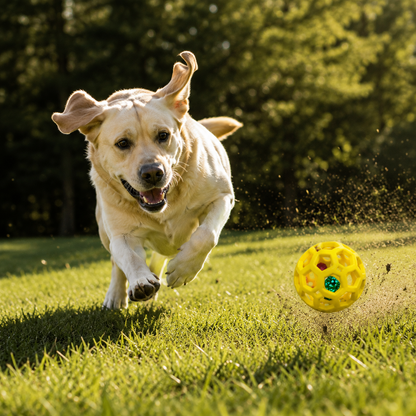 BellBounce Naturkautschuk Hundeball