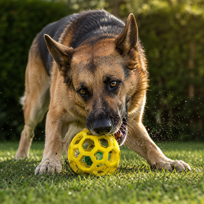 BellBounce Naturkautschuk Hundeball