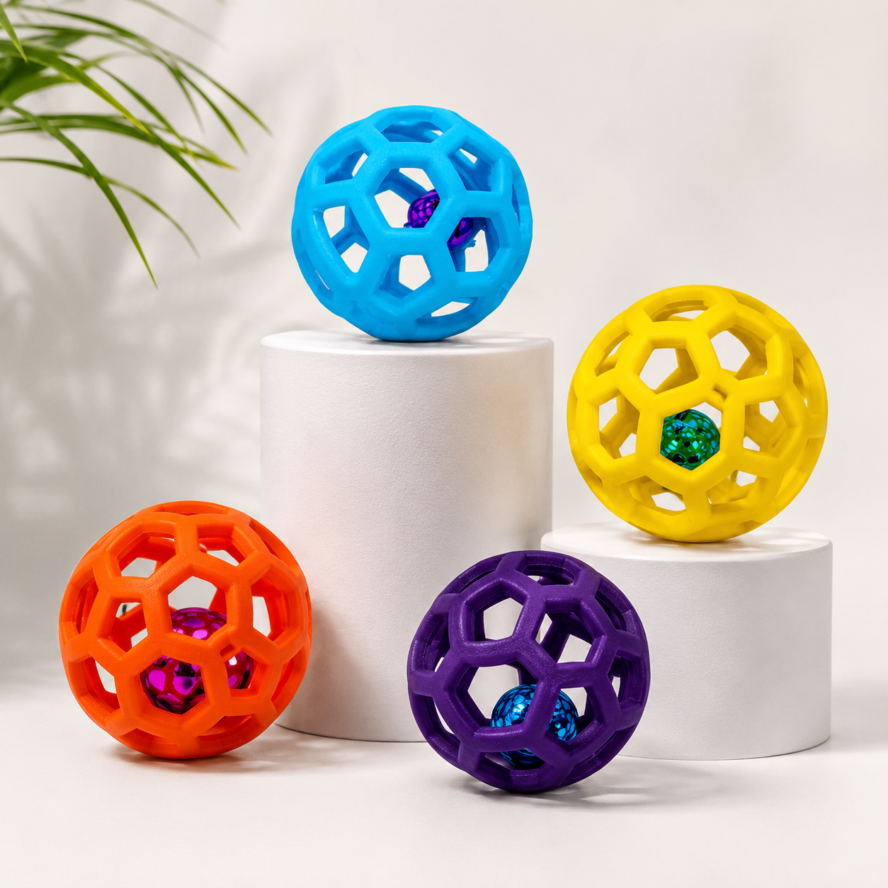BellBounce Naturkautschuk Hundeball