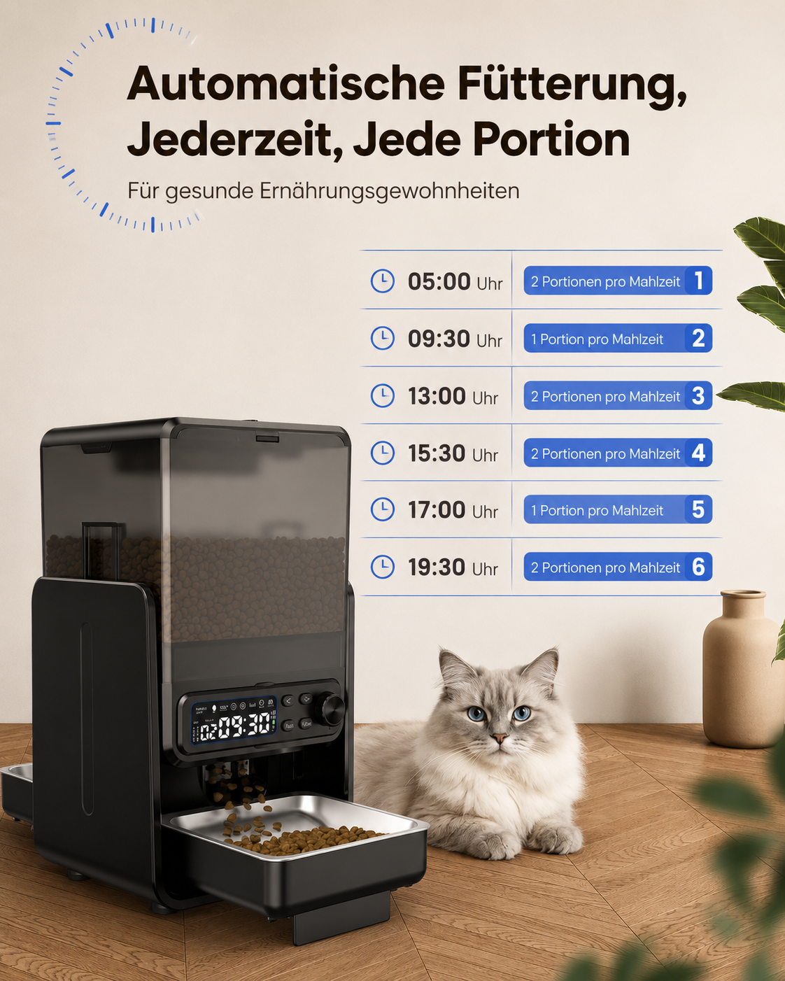 Smart WiFi Futterautomat