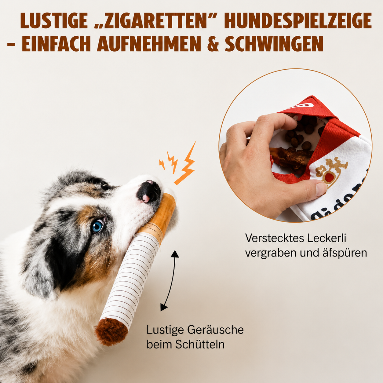 Lustiges Hundespielzeug