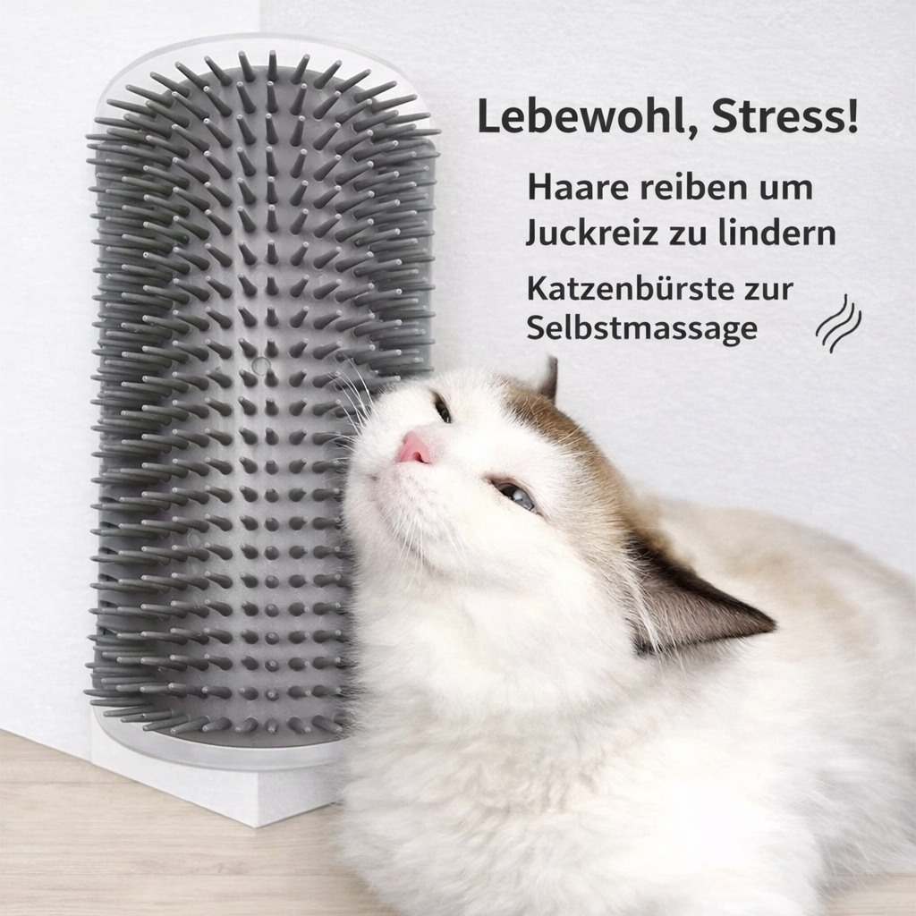 Katzen Kratz- & Massagebürste für Ecken