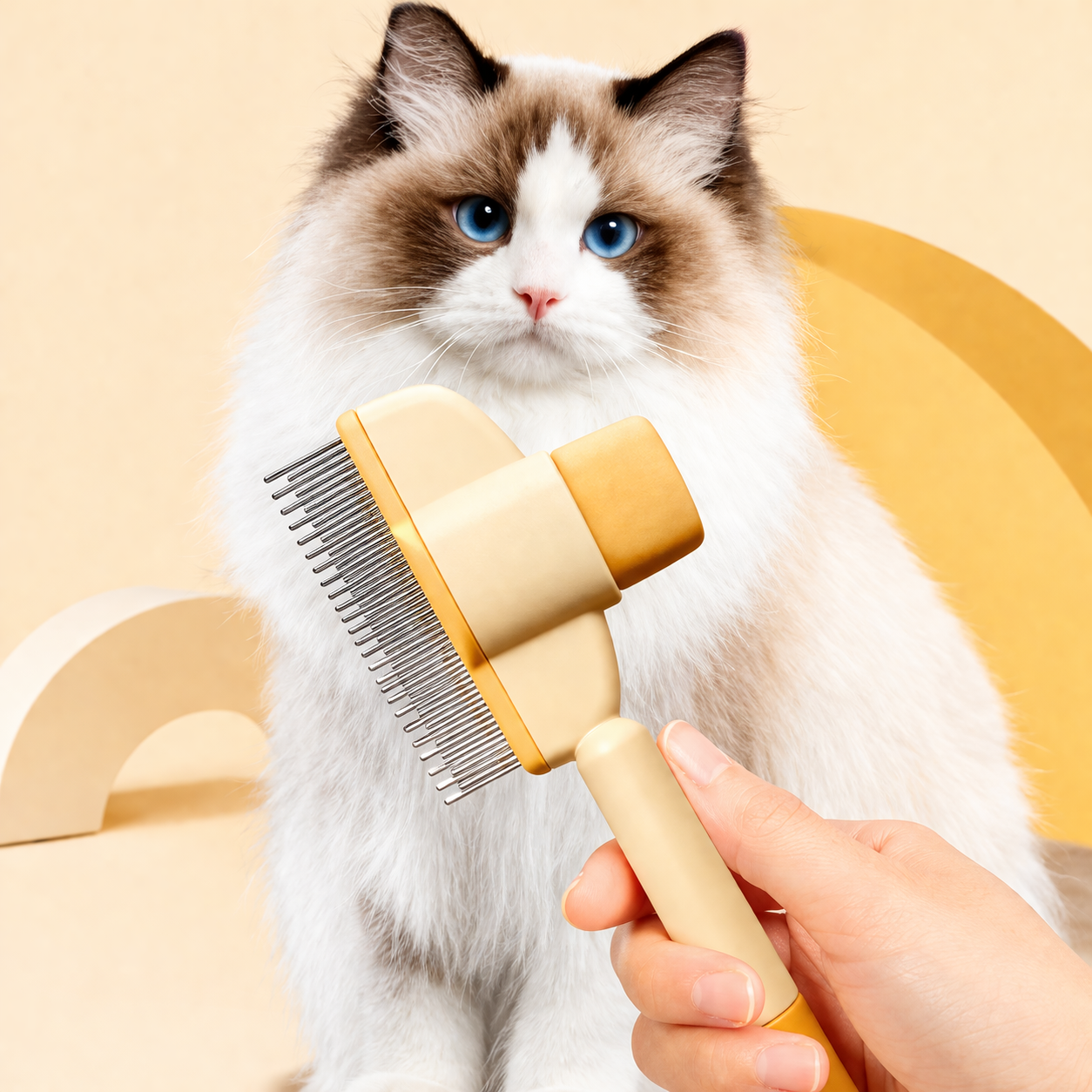 Fellbürste für Hunde & Katzen