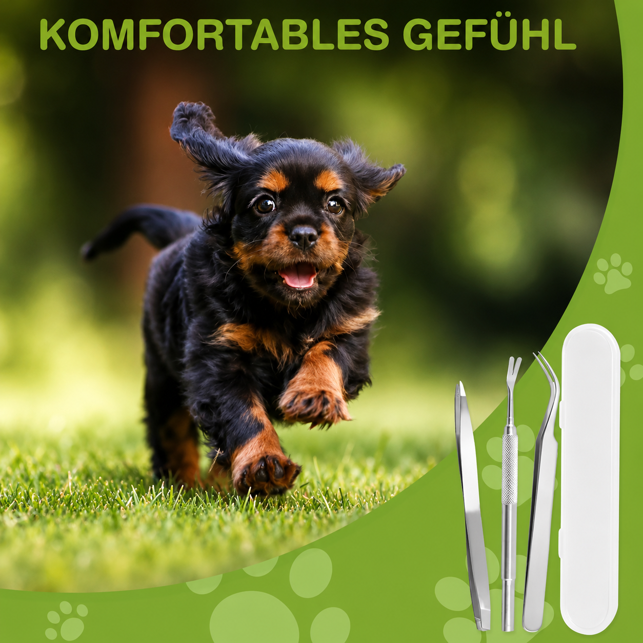Zeckenentferner Set für Hunde & Katzen
