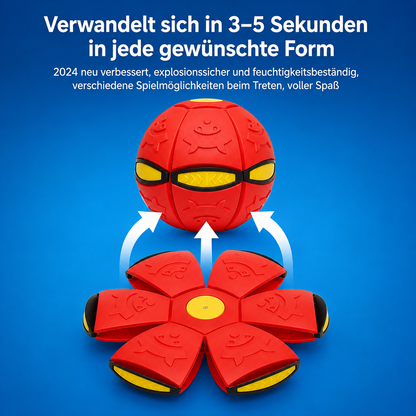 Springender UFO Hundeball