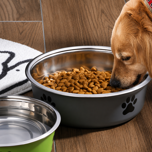 Edelstahl Futternapf für Hunde & Katzen