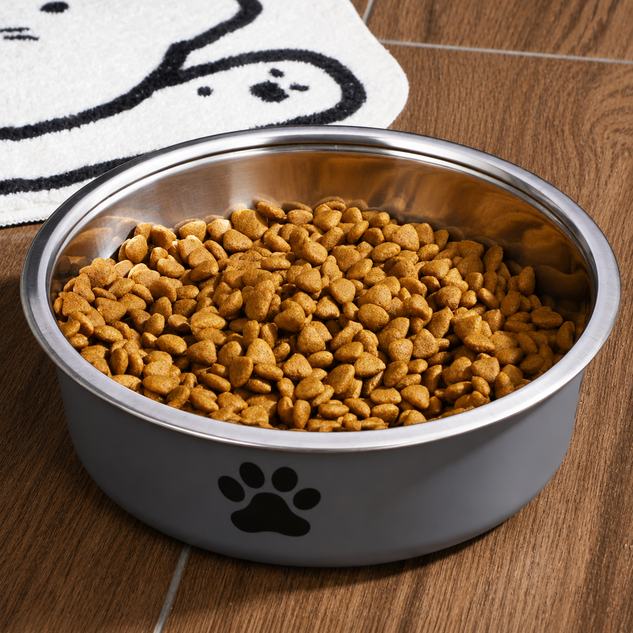 Edelstahl Futternapf für Hunde & Katzen