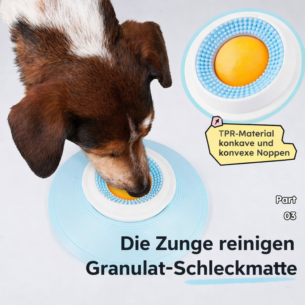Schlecknapf mit Saugnapf