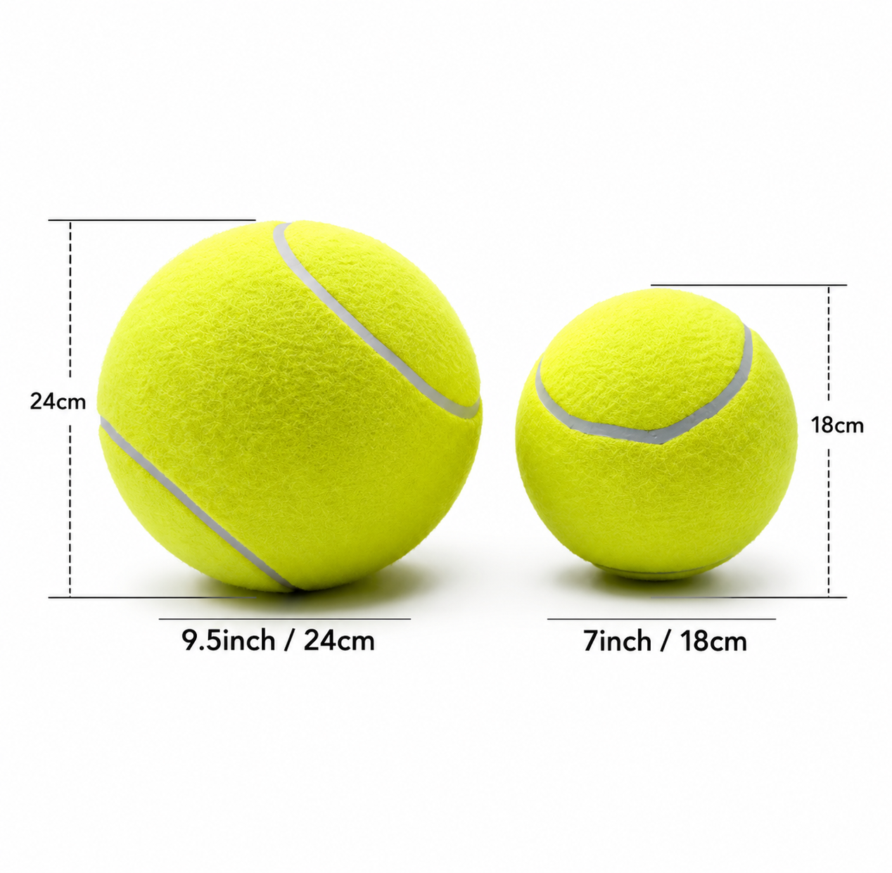 Riesen Tennisball für Hunde