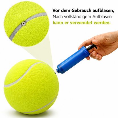 Riesen Tennisball für Hunde