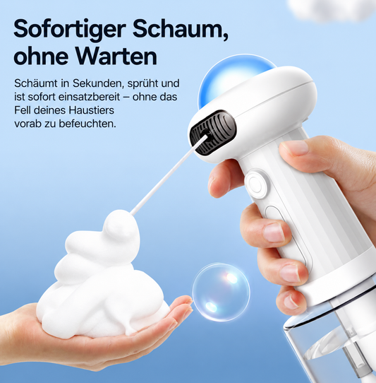 Automatischer Schaumspender für Hunde & Katzen