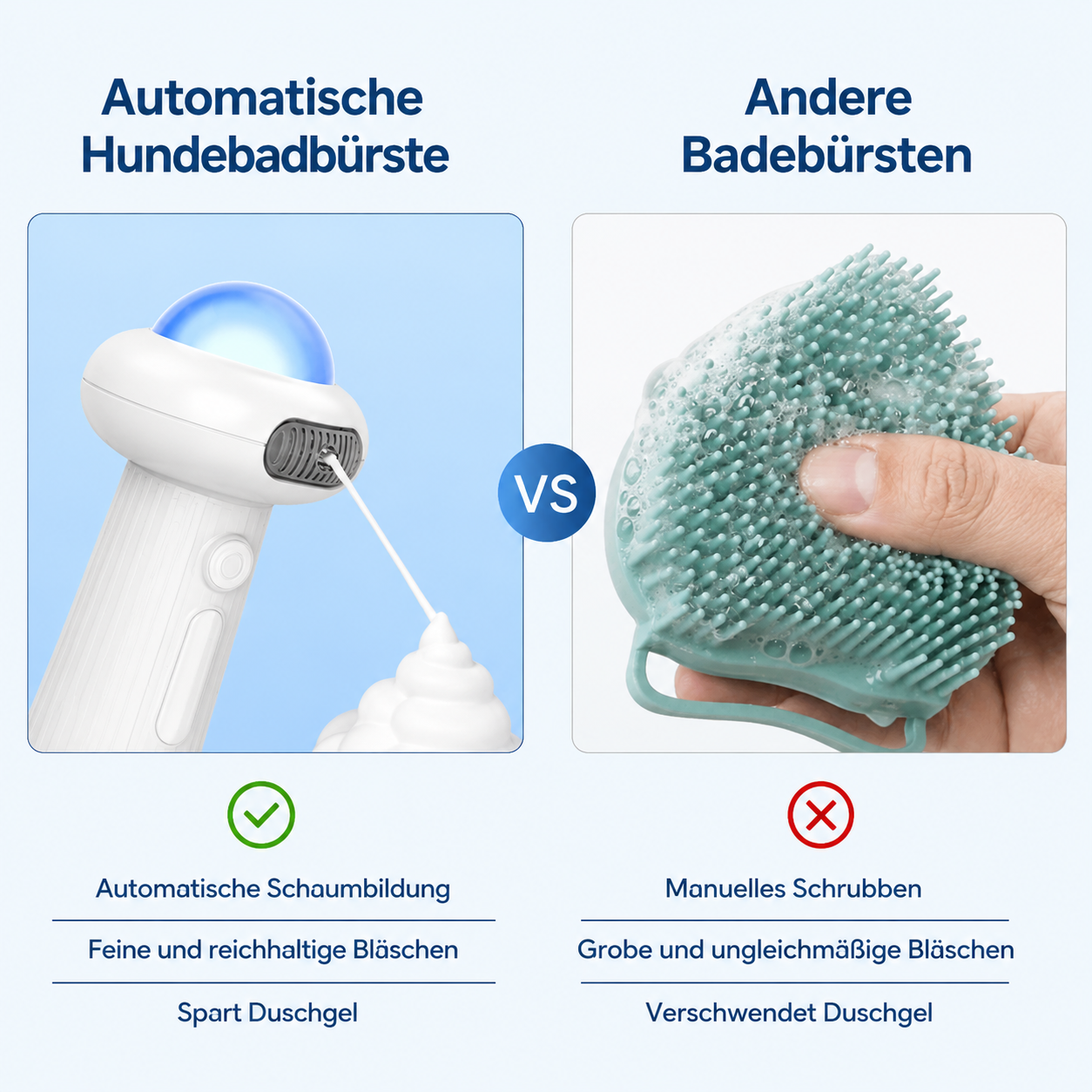 Automatischer Schaumspender für Hunde & Katzen