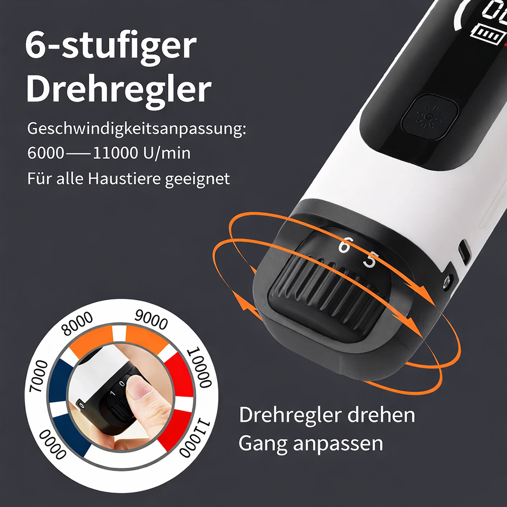 Elektrischer Krallenschleifer für Hunde & Katzen