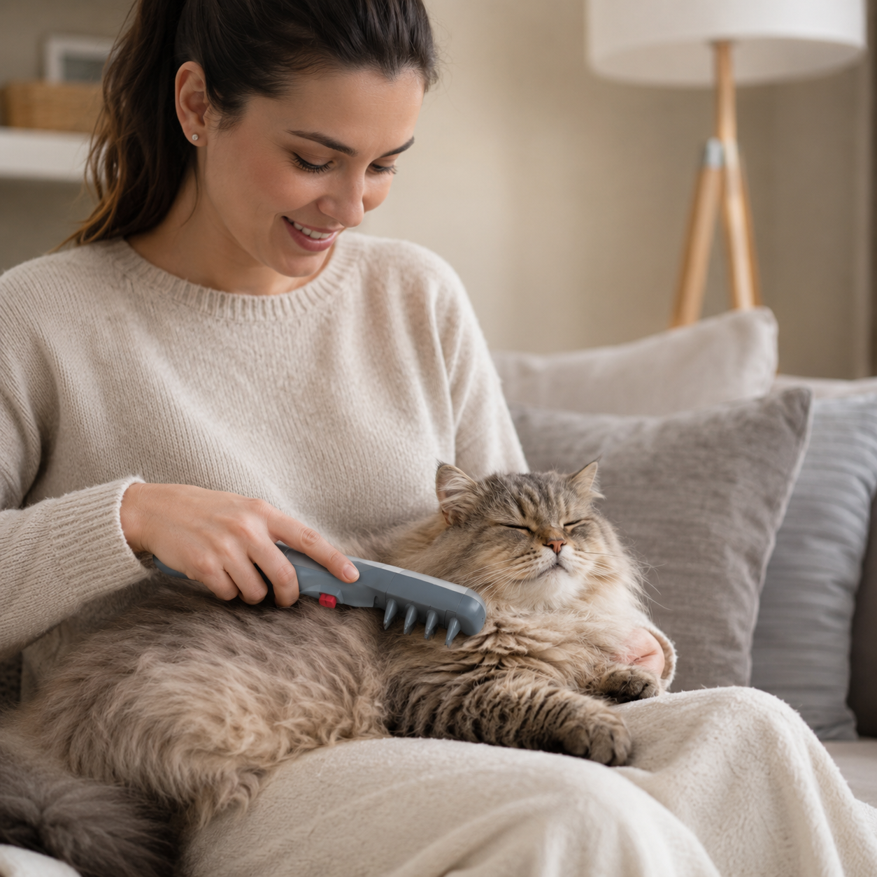 Elektrischer Entfilzungskamm für Hunde & Katzen