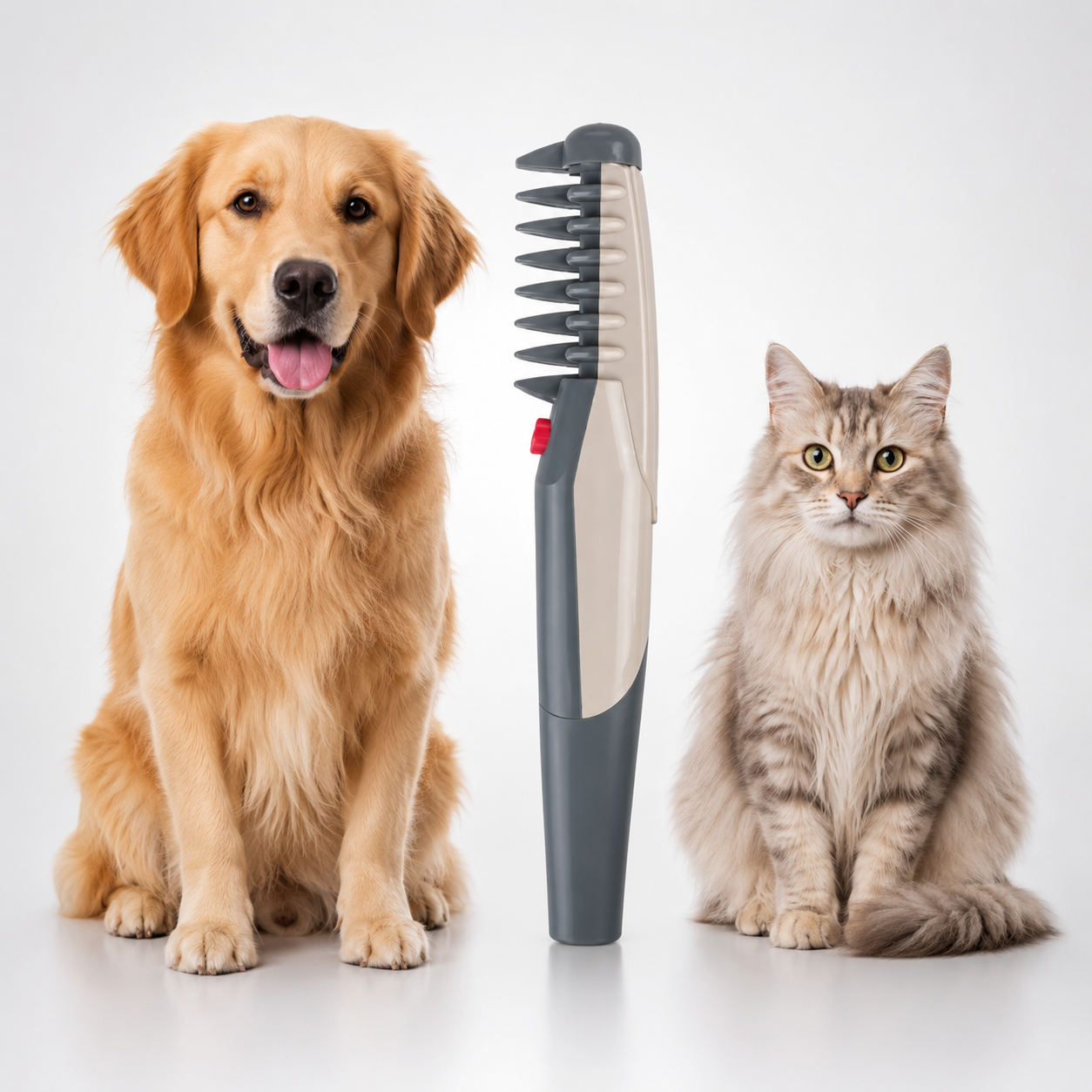 Elektrischer Entfilzungskamm für Hunde & Katzen