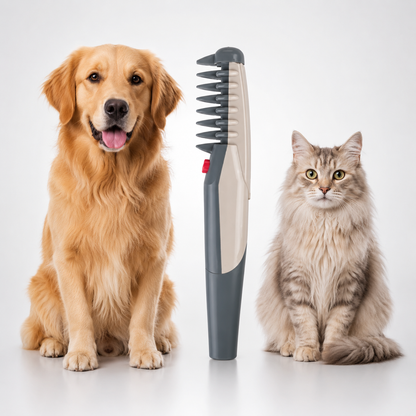 Elektrischer Entfilzungskamm für Hunde & Katzen