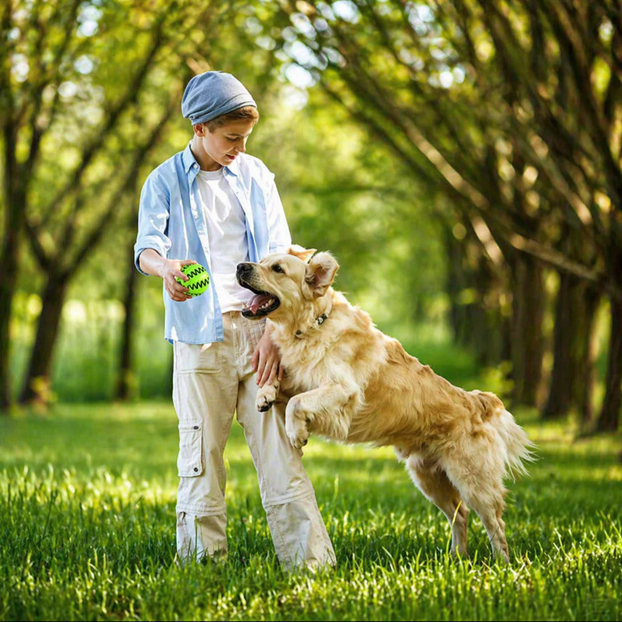 Leckerli Ball für Hunde & Katzen