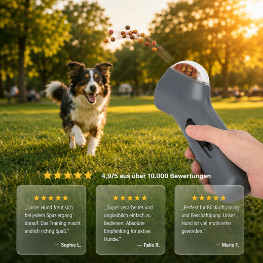 Leckerli-Werfer für Hunde & Katzen