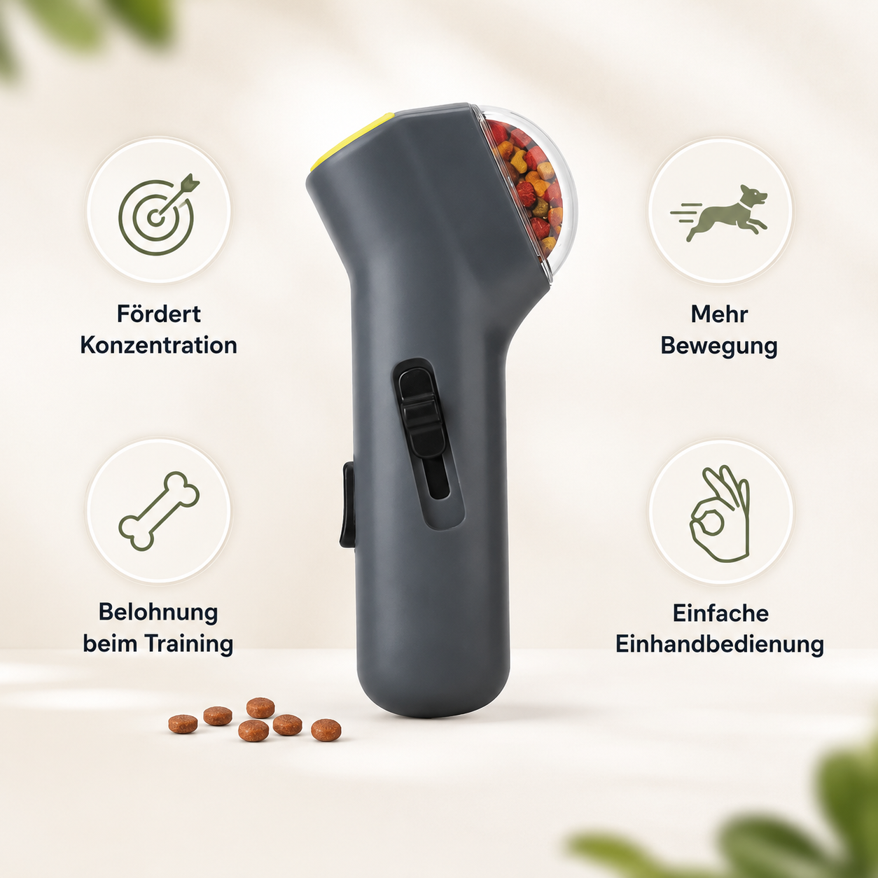 Leckerli-Werfer für Hunde & Katzen