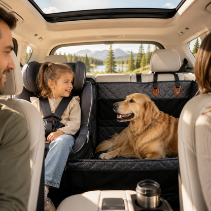 Wasserdichte Auto-Rücksitzmatte für Hunde & Katzen