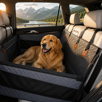 Wasserdichte Auto-Rücksitzmatte für Hunde & Katzen