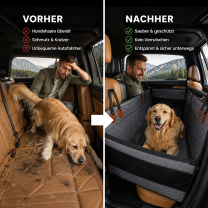 Wasserdichte Auto-Rücksitzmatte für Hunde & Katzen