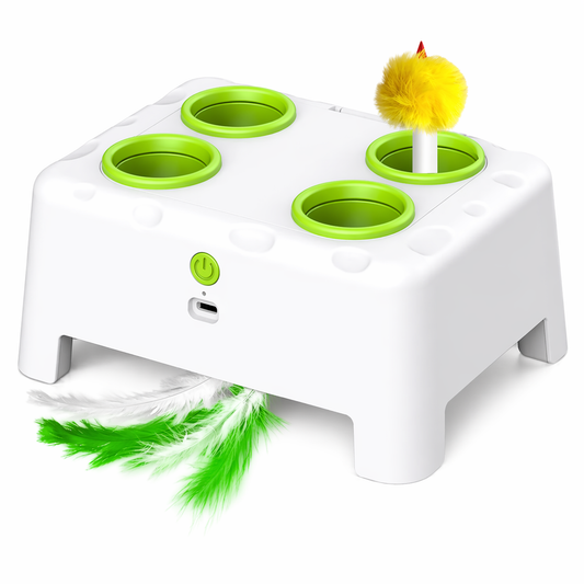 Automatisches Katzen Spielzeug mit Feder