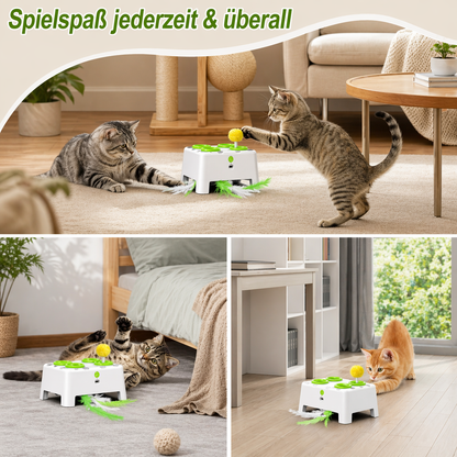 Automatisches Katzen Spielzeug mit Feder