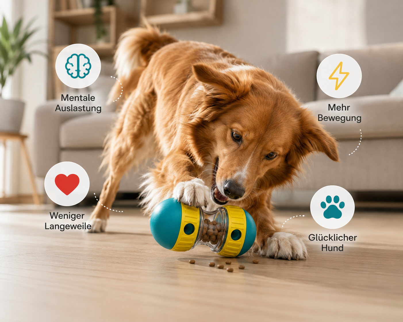 Snackball für Hunde