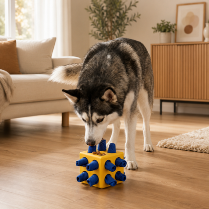 Intelligenzspielzeug mit Leckerli-Versteck